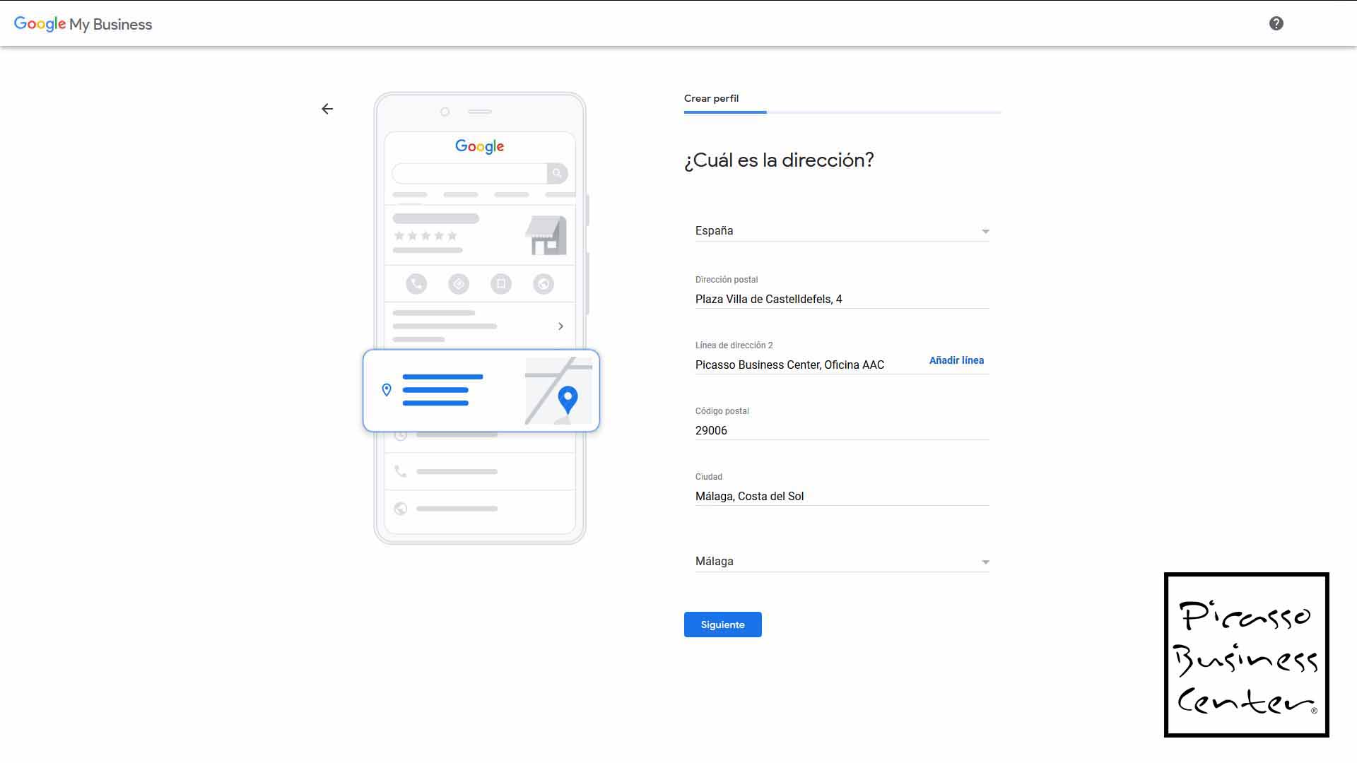 تنسيق التسجيل في Google Maps لعنوان عملك التوطين الضريبي